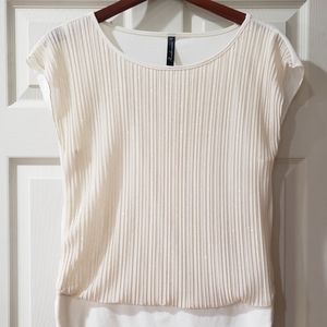 Sparkly Cream Blouse